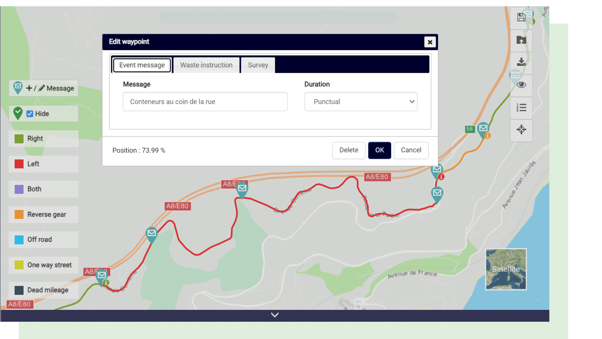 Alerts, notifications and action forms